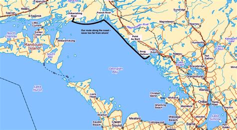 Map Of Georgian Bay