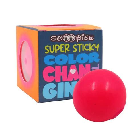 Scoobies Super Sticky Color Changing Ball | The Mom Store