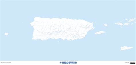 Free Maps of Puerto Rico | Mapswire