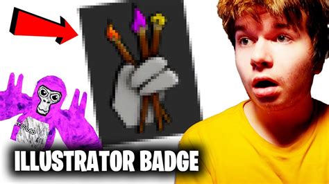 Gorilla Tag's NEW Finger Painter Badge... - YouTube