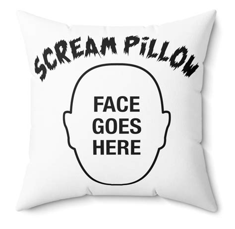 Funny Scream Pillow Hilarious Halloween Gift Halloween Party - Etsy