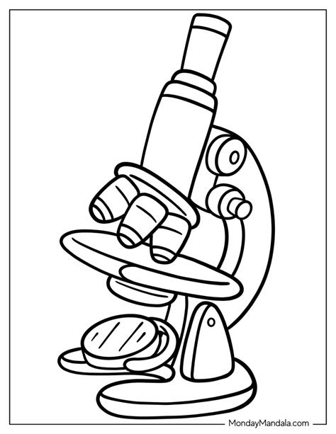 20 Science Coloring Pages (Free PDF Printables)