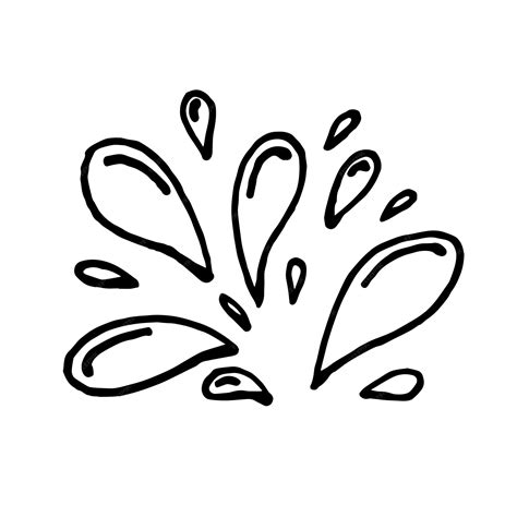 Splash Clip Art Black And White at Genleahblog Blog