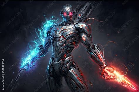 Alien Cyborg Shooting Lasers 的图像结果