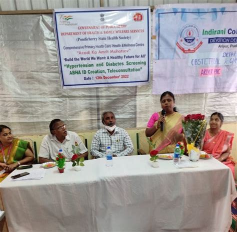 EXPERT DELIBERATION ON HEALTH MELA–20.12.2022 - Indirani College of ...