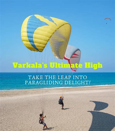 Paragliding in Varkala - Book Now @ Rs.4100 (18% off)