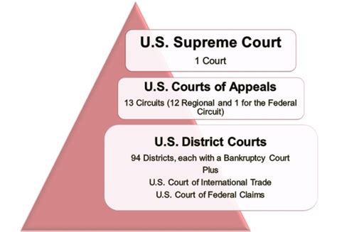 Federal Court System Structure Chart 的图像结果