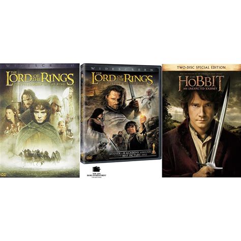 Buy 3 Lord Of The Rings Movies: Fellowship Of The Ring / Return Of The ...