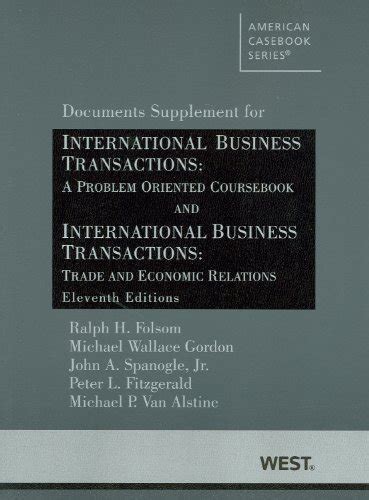 Buy International Business Transactions: A Problem Oriented Coursebook ...