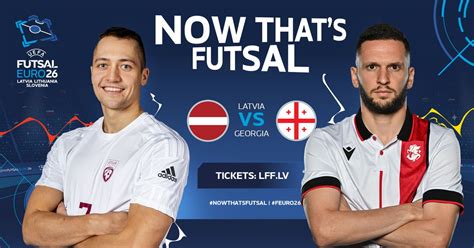UEFA Futsal EURO 2026 | Latvia x Georgia | OPENING GAME, Xiaomi Arēna ...