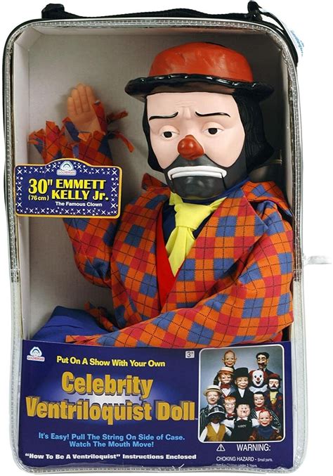 Emmett Kelly Jr Ventriloquist Dummy Doll PLUS Ventriloquism Revealed ...