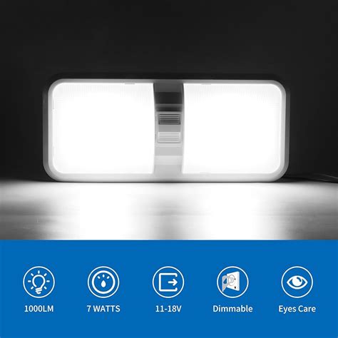 RVZONE RV Interior Natural White 12V LED Ceiling Double India | Ubuy
