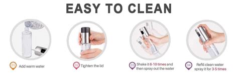 Designeez Stainless Steel Glass Oil Sauce Vinegar Pump Spray Bottle ...