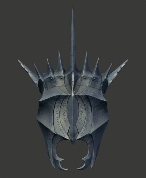 UPDATED! 🔥The Mouth of Sauron Helmet・ 3D File for 3D printing・Cults