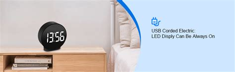 Buy KEYOZA Digital Alarm Clock, (New Version) HD LED Display Clock ...