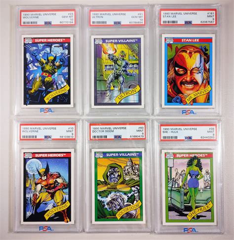 Some 1990's PSA slabs : r/marveltradingcards