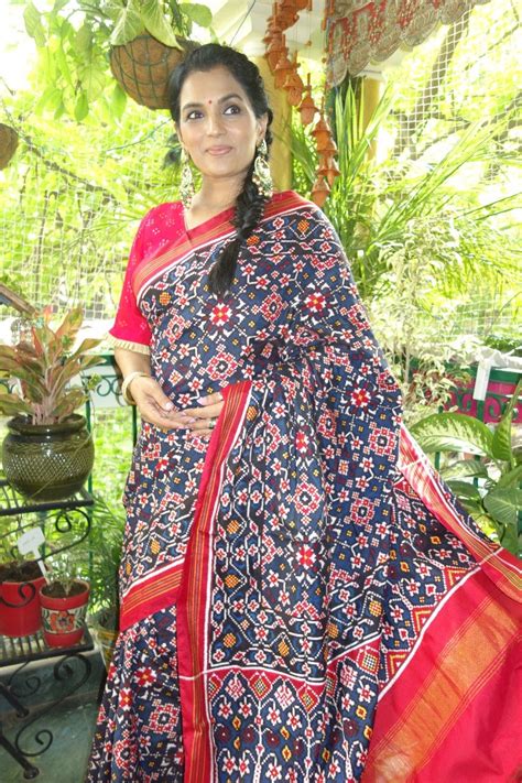 Blue Nav Ratan Patan Patola saree – sohumsutras