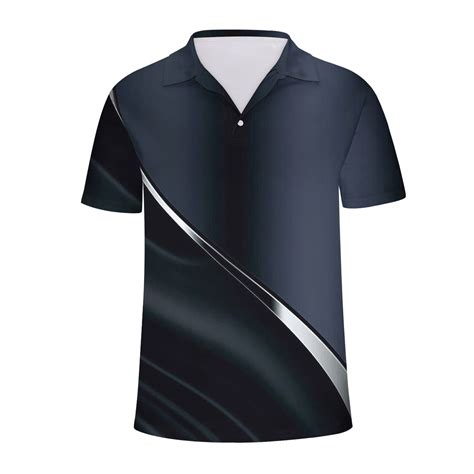 Dreluolixuan Big Mens Dress Shirts Button up Tee Tops Short Sleeve ...