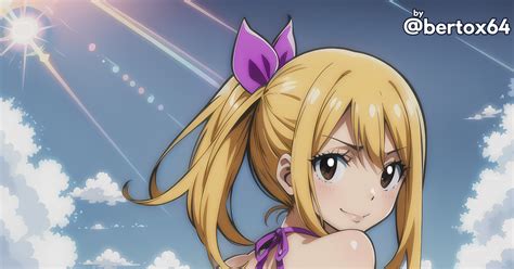 #AI-generated Lucy Heartfilia bikinis #04 - Bertox64のイラスト - pixiv