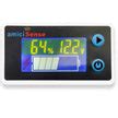 LCD Battery Indicator Voltmeter 10-100V | Temp & Buzzer Alarm | amiciKart