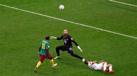 2022 World Cup 'Moment of the Day': Aboubakar's physics-defying goal in ...