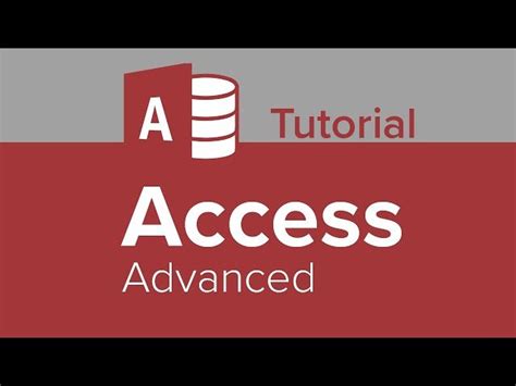 Image result for Access Advanced Tutorial