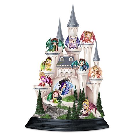 Buy The Hamilton Collection Jasmine Becket Griffith Castle and 10 Fairy ...