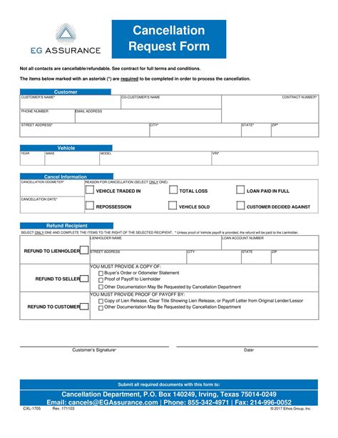 Free Printable Insurance Cancellation Letter Templates [PDF, Word]