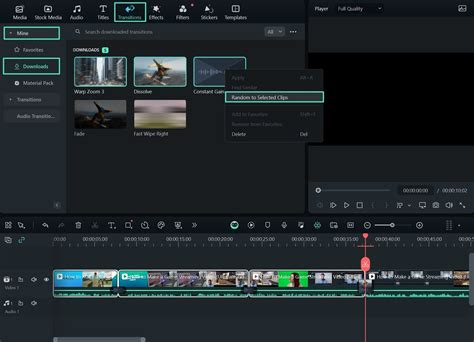 Image result for Filmora Pro Tutorials Transitions
