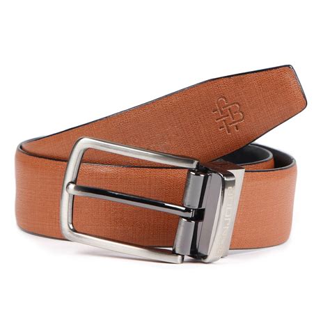 Buy Men's Solid Leather Belt Online in India – BONJOUR