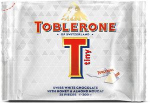 Toblerone Swiss White Chocolate With Honey & Almond Nougat Truffles ...