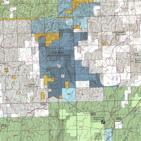 Dove Creek, CO - BLM Minerals Mgmt. Map by Digital Data Services, Inc ...