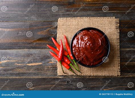 Korean Gochujang Red Chili Paste Stock Image - Image of dish, asian ...