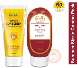 Globus Remedies Summer Sizzle Set - Glosika Sun Price in India - Buy ...