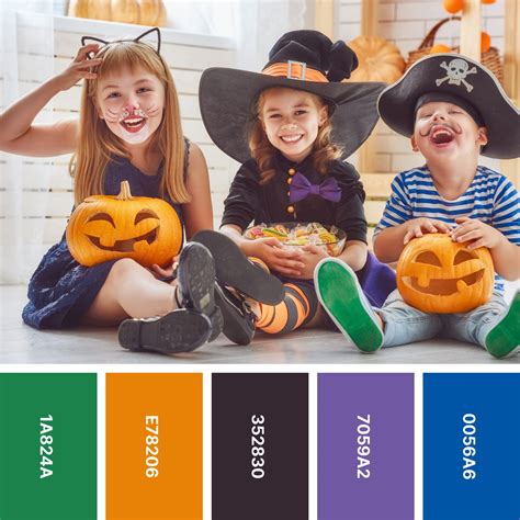 32 Halloween Color Palettes for Spooky Designs | Color Meanings