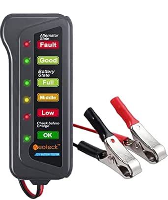 Glaceon Car Battery Tester,Mini Car Battery Tester Automotive Load 12V ...