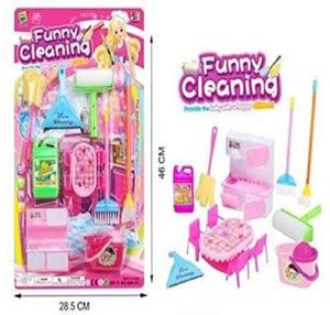 HALO NATION Mini Cleaning Toy Set for Kids 13 Pcs Cleaning Set Toy ...