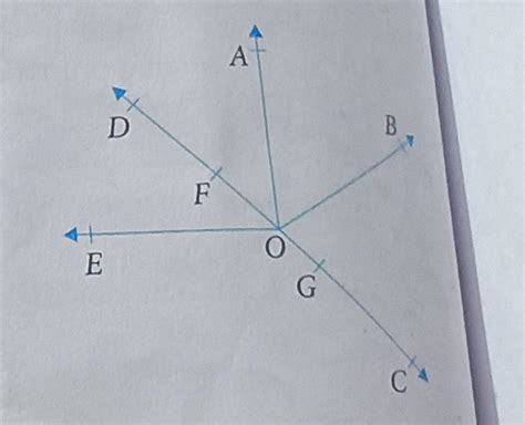 look at the given figure , name the following : 1. Lines 2. Line ...