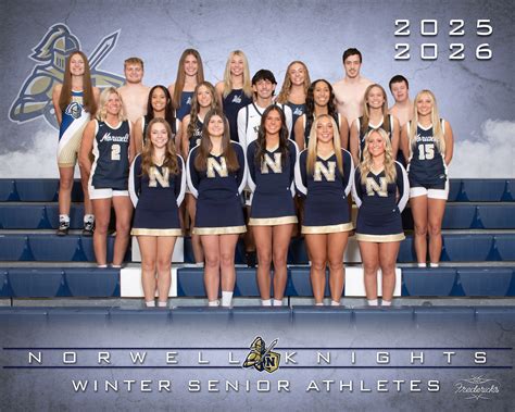 2025-2026 Winter Senior Athletes - Norwell High School