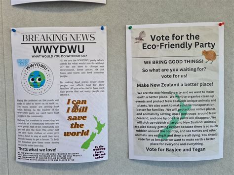 Beyond the Ballot » Wairakei Primary School