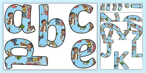 The Boy Who Cried Wolf Display Lettering (teacher made)