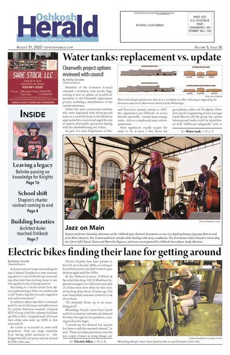 August 31, 2022 Oshkosh Herald - Oshkosh Herald