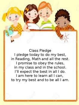 Class Pledge 的图像结果