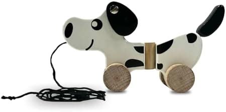 Buy Kimochis Toys Dog Toy for Kids | Wooden Pull Along Toy | Fun and ...