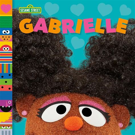 Amazon | Gabrielle (Sesame Street Friends) | Posner-Sanchez, Andrea, Random House | Black ...