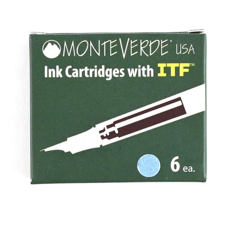 Monteverde Standard Ink Cartridge Pack of 6 - Purple Mist – Makoba