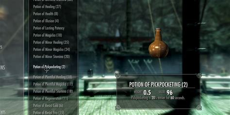 Skyrim Potion Of Blacksmithing