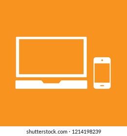 Computer and Phone Icon 的图像结果
