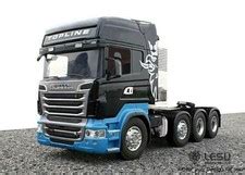 Buy LESU 8x8 Metal Chassis Hercules Cab R730 for 1/14 RC Truck Scania ...