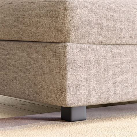 Buy Wells Fabric 1-Seater Wedge Sofa - Beige from Home Centre at just ...